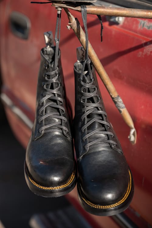 lifestyle image of DB Hunter Boot