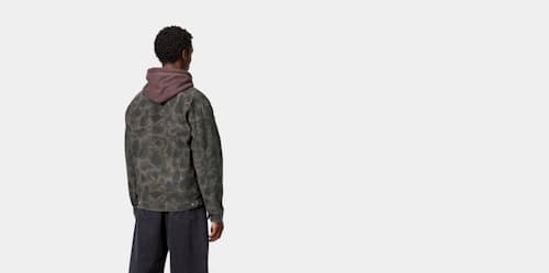 on model image of Duck Detroit Jacket