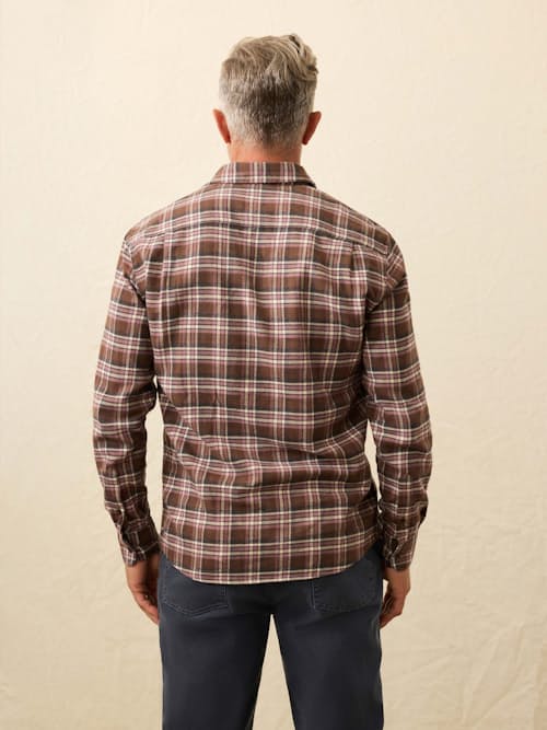 lifestyle image of Heirloom Portuguese Flannel Shirt