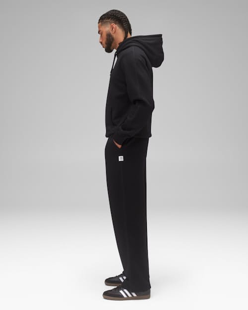 on model image of Midweight Terry Relaxed Sweatpant