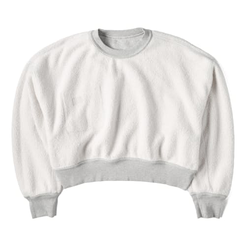 laydown image of Women's Silksweats Reversible Seamed Sweatshirt