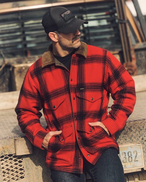lifestyle image of Spokane Insulated Cruiser Jacket