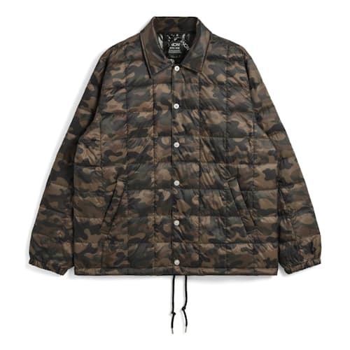 laydown image of Down Coach Jacket