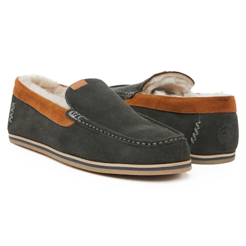 laydown image of Hacienda Shearling Slipper