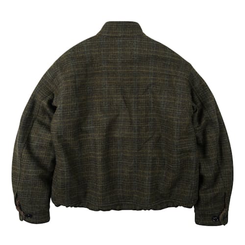 laydown image of Wool Harrington Jacket