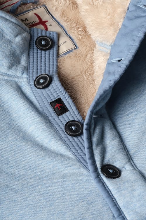 laydown detail image of Superfleece Mock