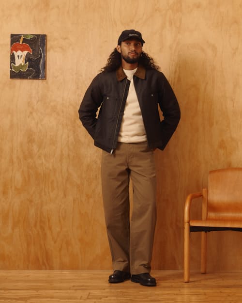on model image of Pacific Jacket