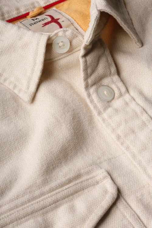laydown detail image of Soft Brushed Utility Workshirt