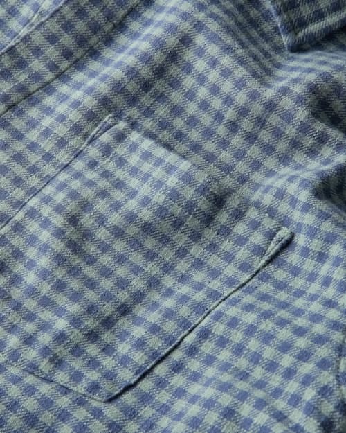 laydown detail image of Classic Stretch Selvage Long Sleeve Shirt