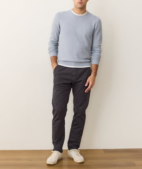 on model image of Sweater Tee