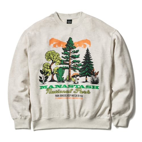 laydown image of Cascades National Park Sweatshirt