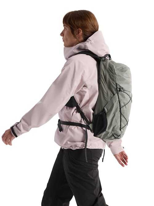on model image of Aerios 18 Backpack