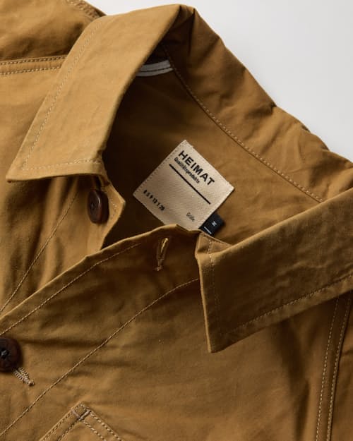 laydown detail image of Journey Wax Jacket