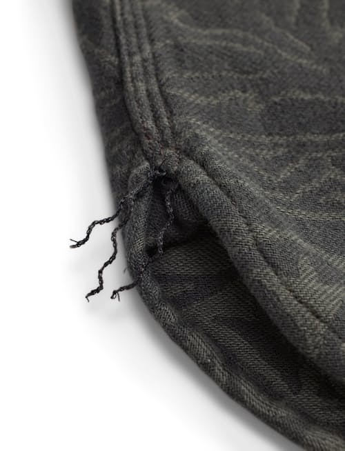 laydown detail image of Greyson Wool Workshirt