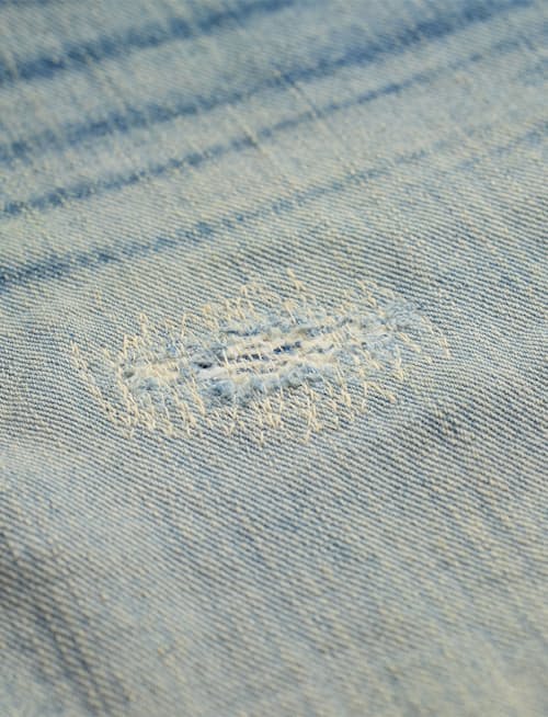 laydown detail image of Somerset Cuttoff Denim Short
