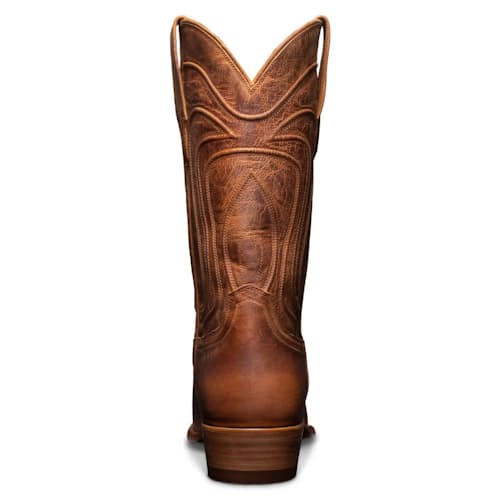 laydown image of Cartwright Goat Leather Western Boot