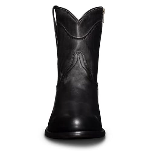 laydown image of The Dean Cowhide Leather Boot