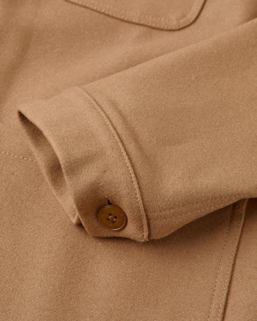 laydown detail image of French Wool Work Jacket