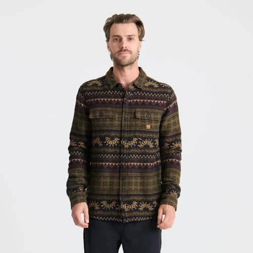 on model image of Nordsman Jacquard Shirt