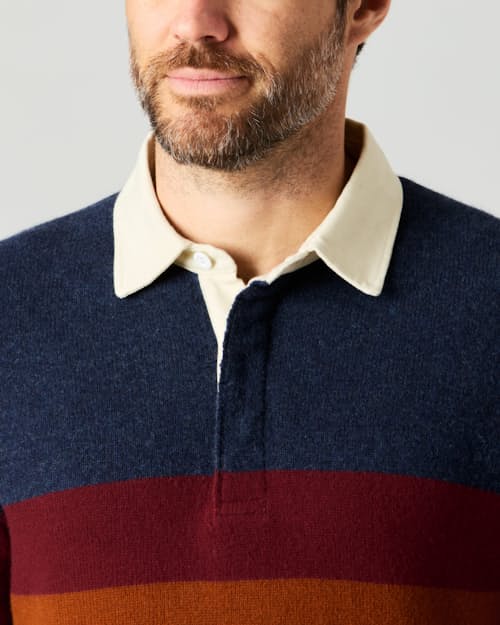 lifestyle image of Merino Rugby Sweater