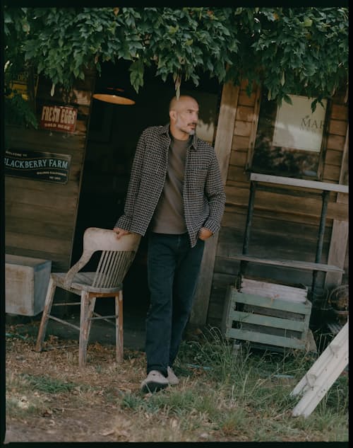 lifestyle image of The Cutter Overshirt