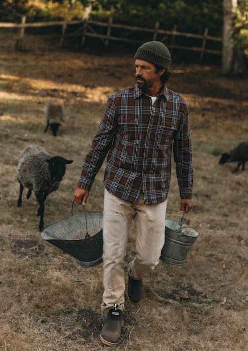 lifestyle image of The Craftsman Shirt