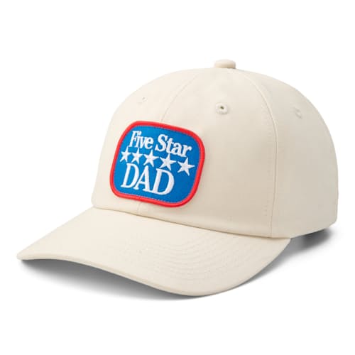 laydown image of Five Star Dad Hat