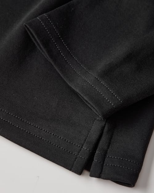 laydown detail image of Aloeknit Long Sleeve Polo