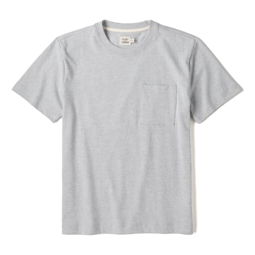 lifestyle image of American Heavyweight Pocket T-Shirt