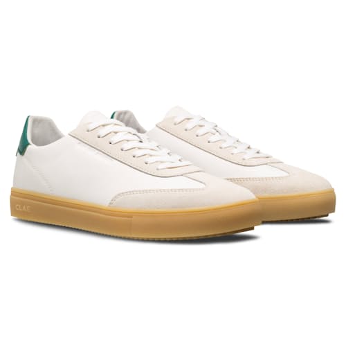laydown image of Deane Leather Sneaker