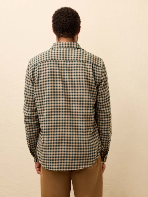 on model image of Super Brushed Flannel