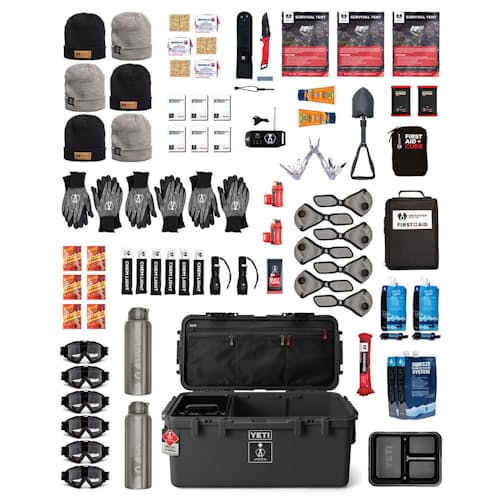 laydown image of The Basecamp - 60L 6 Person