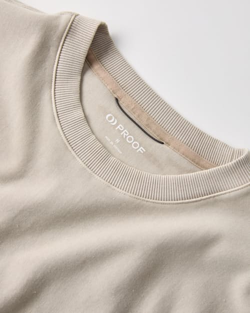 laydown detail image of PatinaTech Crewneck Sweatshirt