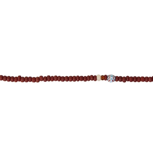 laydown detail image of Murano Bead Necklace