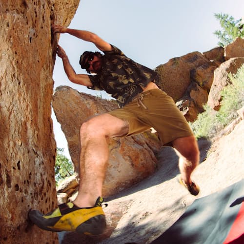 lifestyle image of Layover Pro Traveler Short - 8"