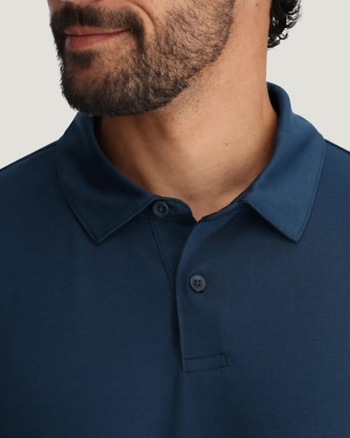 on model image of Elevate Polo