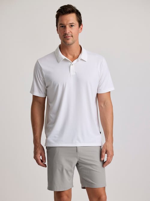 on model image of Elevate Polo