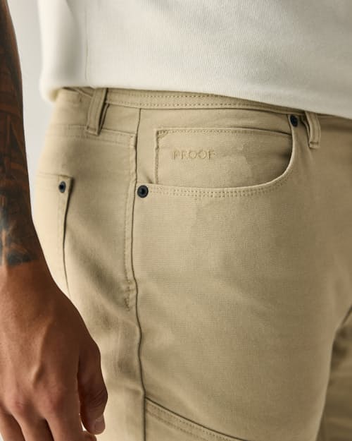 on model image of Rover Double-Knee Work Pant - HB Straight
