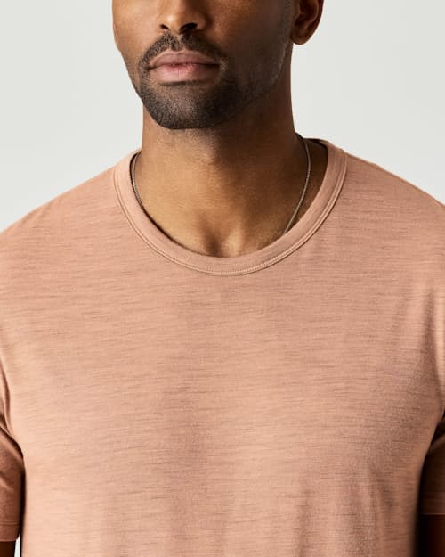 on model image of 72-Hour Merino T-Shirt - Classic Fit