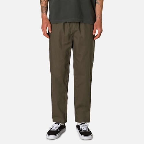 on model image of Isaiah Cotton Linen Local Pant