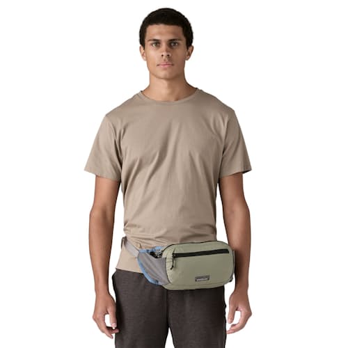 on model image of Terravia Hip Pack 5L