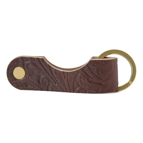 laydown image of Tooled Smoke Stand Keychain