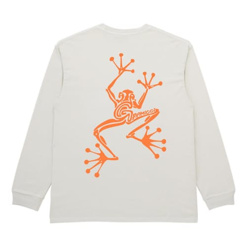 laydown image of Outdoor Long Sleeve Graphic T-Shirt