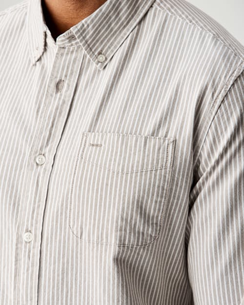on model image of Oxford Draftsman Shirt