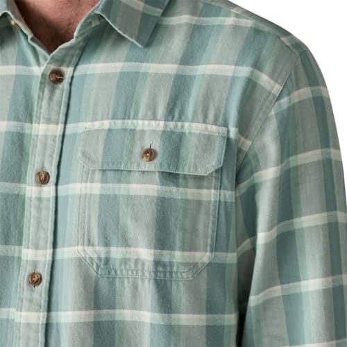 on model image of Lightweight Fjord Flannel Shirt