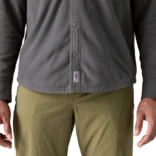 on model image of Long-Sleeved Early Rise Snap Shirt