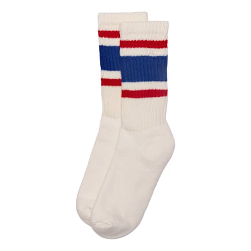 lifestyle image of The Retro Stripe Socks