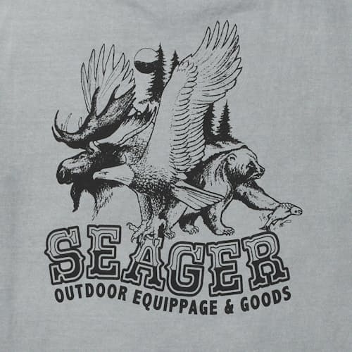 laydown detail image of Premium Pigment Dyed Graphic T-Shirt