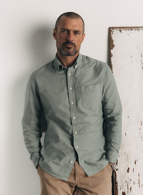 lifestyle image of The Jack Everyday Oxford Shirt