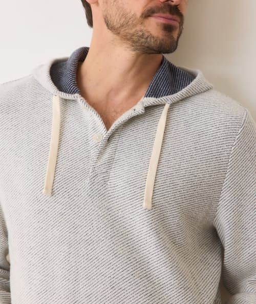 on model image of Portola Beach Hoodie